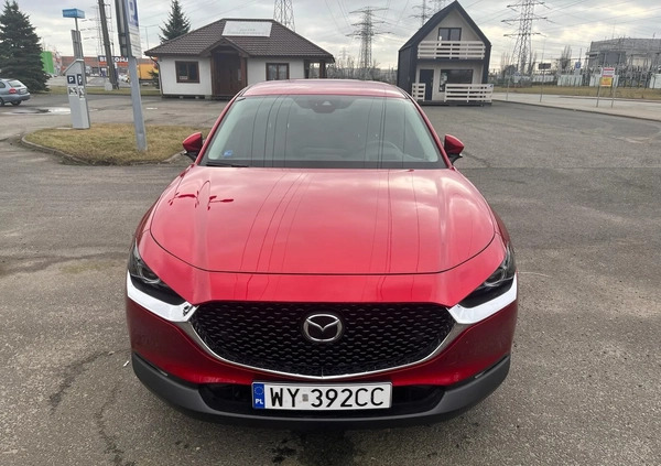 Mazda CX-30 cena 118900 przebieg: 24600, rok produkcji 2021 z Warszawa małe 29